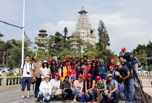 The photography activity attracts approximately 80 shutterbugs from the United States, Brazil, Thailand, Ethiopia, Singapore and other countries. [Photo/xmfo.gov.cn]